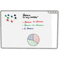 PLAYROOM mobiles Whiteboard Playboard 50,0 x 75,0 cm grau emaillierter Stahl PLAYROOM mobiles Whiteboard Playboard 50,0 x 75,0 cm grau emaillierter Stahl von PLAYROOM