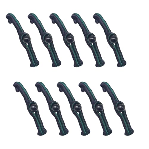 10 Stück goldene Perlenverschlüsse, Jades-Perlen, ethnische Knöpfe, abnehmbare, verstellbare Knöpfe für Persönlichkeitsschmuck 10 Stück goldene Perlenverschlüsse, Jades-Perlen, ethnische Knöpfe, abnehmbare, verstellbare Knöpfe für Persönlichkeitsschmuck von PLCPDM