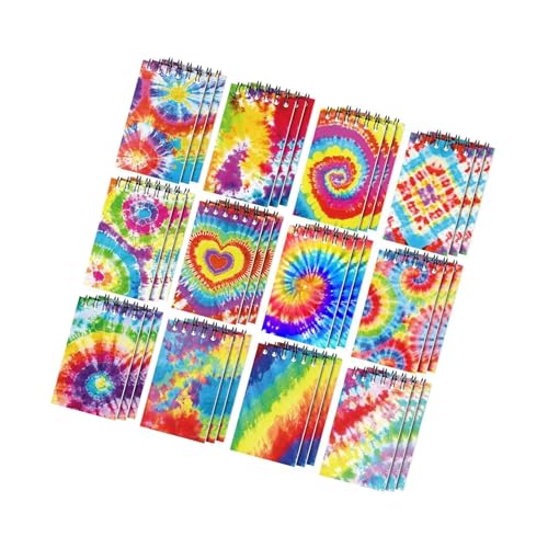 12 kleine Doppelspulenbindung, Notizblöcke, 6,1 x 10,2 cm, 30 Seiten, unliniert, kleines Skizzenblock, Notizbuch zum Schreiben tragbarer Notizblöcke von PLCPDM