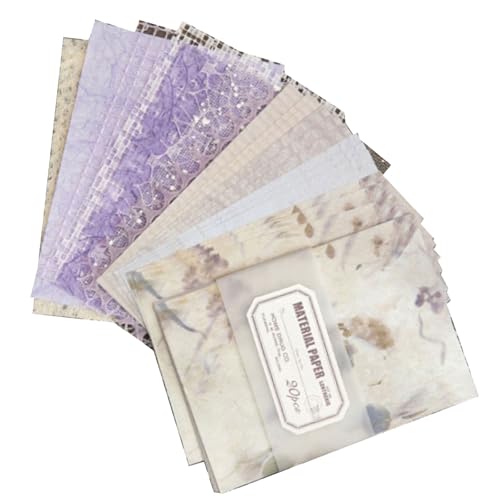 20 Blatt ästhetische dekorative Aufkleber für Scrapbooking, Tagebuch, Bilderrahmen, Album, Scrapbooking-Papier 20 Blatt ästhetische dekorative Aufkleber für Scrapbooking, Tagebuch, Bilderrahmen, Album, Scrapbooking-Papier von PLCPDM