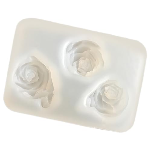 3D Rose Silikonkerzenformen Für Epoxidharz Kerzenseife Gipsdekoration Schokoladen Fondant Silikonformen 3D Rose Silikonkerzenformen Für Epoxidharz Kerzenseife Gipsdekoration Schokoladen Fondant Silikonformen von PLCPDM