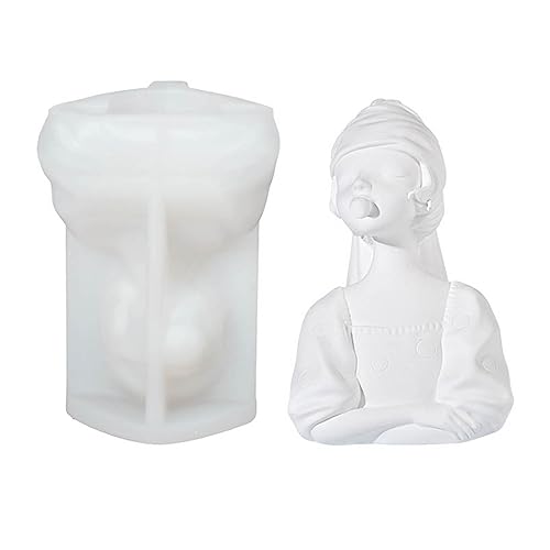 3D-Silikonform für Mädchen, duftend, Gips, Seife, Basteln, Epoxidharz-Formen 3D-Silikonform für Mädchen, duftend, Gips, Seife, Basteln, Epoxidharz-Formen von PLCPDM