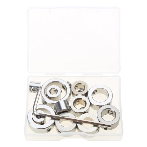 6/8/12pcs 3-16 Mm Bit Positionierer Kostenloser Schraubenschlüsselbohrer Tiefe Holzbearbeitung Bohrer Bitbegrenzer Holzbearbeitungswerkzeuge von PLCPDM