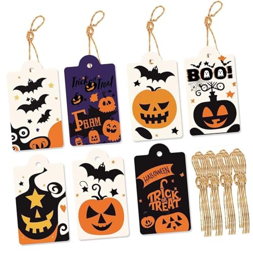 80 Stück Festival-Hängeetiketten Papierschilder mit Schnur Papierbasteletiketten für Süßigkeiten, Kekse, Goodie Bag Verpacken, Papp-Etiketten 80 Stück Festival-Hängeetiketten Papierschilder mit Schnur Papierbasteletiketten für Süßigkeiten, Kekse, Goodie Bag Verpacken, Papp-Etiketten von PLCPDM