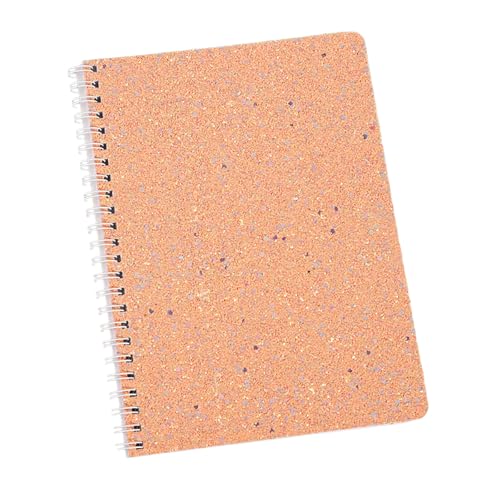 A 5 glitzernde Notizblöcke Spiralen Notizbuch Schreibwaren Notizbücher Tagebuch Notizbuch bunte Reise-Notizblöcke von PLCPDM
