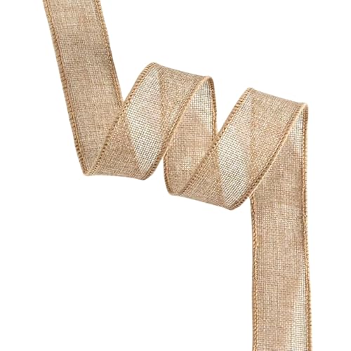 Buntes dekoratives Band zum Verpacken von Schleifen, Kränzen, Weihnachten, Hochzeitsdekoration, 5 cm x 4,5 m Buntes dekoratives Band zum Verpacken von Schleifen, Kränzen, Weihnachten, Hochzeitsdekoration, 5 cm x 4,5 m von PLCPDM