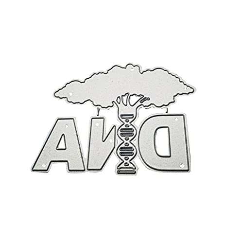 DNA Metall-Stanzschablone, Scrapbooking, Album, Papier, Karte, Schablone, Scrapbooking, Stanzformen von PLCPDM
