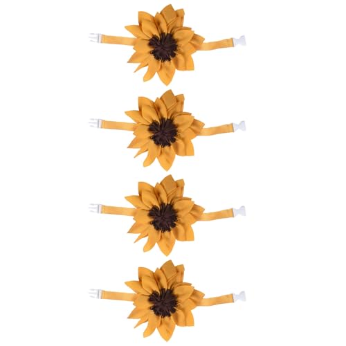 Elegante 3D-Blumenvorhang-Raffhalter, Fenstervorhang, Raffhalter, Schnallen, Heimdekoration, für Wohnzimmer und Schlafzimmer, 4 Stück Elegante 3D-Blumenvorhang-Raffhalter, Fenstervorhang, Raffhalter, Schnallen, Heimdekoration, für Wohnzimmer und Schlafzimmer, 4 Stück von PLCPDM