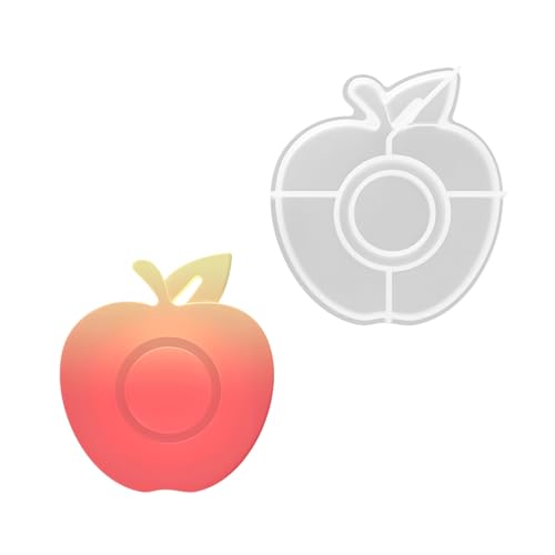 Flexible Silikonformen für die Erstellung von Ständer, Teelichthaltern, Obstform, Kerzenständer, Desktop-Ornament, Antihaft-Silikonformen für Epoxidharz von PLCPDM