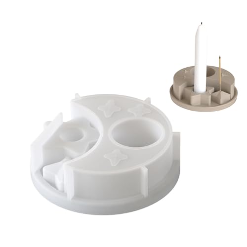 Flexibler Silikonform Zur Herstellung Einzigartiger Stern Und Mondkerzenständer Designs Für Handgefertigte Geschenke Und Zuhauseakzent Flexibler Silikonform Zur Herstellung Einzigartiger Stern Und Mondkerzenständer Designs Für Handgefertigte Geschenke Und Zuhauseakzent von PLCPDM