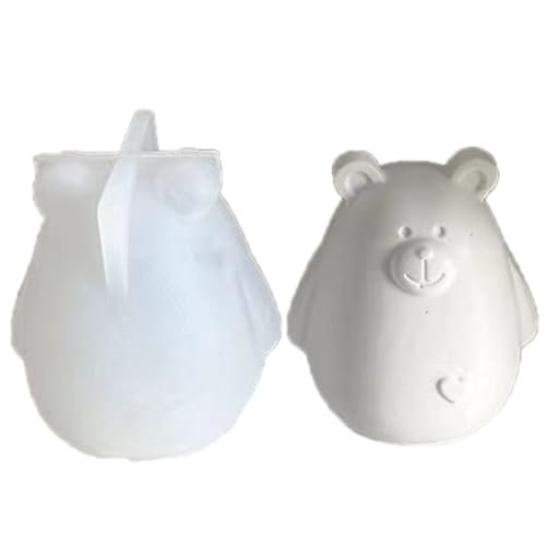 Handgefertigte Bärenfiguren-Form, einfach zu bedienen, Epoxidharz-Formen für Bastelliebhaber, Zuhause von PLCPDM