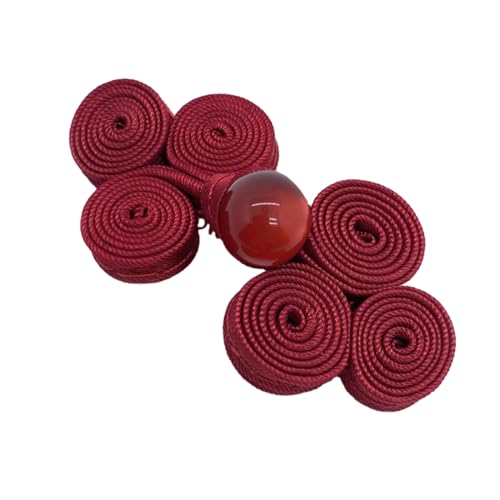 Handgewebter Drei-Rund-Knopf, chinesischer Cheongsam-Knotenverschluss, Bandverschluss, Kostüm, Tang-Shirt, Anzug, Nähen, Handwerk, chinesischer Knoten, chinesischer Knoten, Knopfverschluss Handgewebter Drei-Rund-Knopf, chinesischer Cheongsam-Knotenverschluss, Bandverschluss, Kostüm, Tang-Shirt, Anzug, Nähen, Handwerk, chinesischer Knoten, chinesischer Knoten, Knopfverschluss von PLCPDM