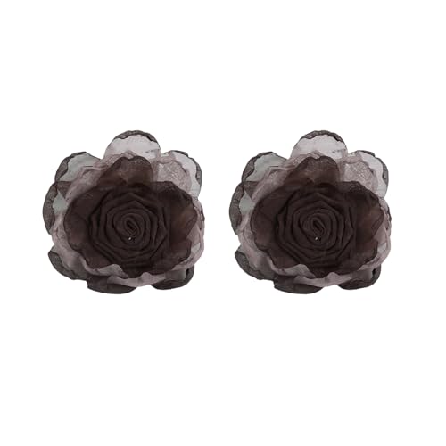 Künstliche Blumen-Vorhang-Clips, dekorative Metallverschlüsse, Fenstervorhang-Raffhalter, Klemmen für Schlafzimmer, Wohnzimmer, Vorhang, dekorative Clips, 2 Stück Künstliche Blumen-Vorhang-Clips, dekorative Metallverschlüsse, Fenstervorhang-Raffhalter, Klemmen für Schlafzimmer, Wohnzimmer, Vorhang, dekorative Clips, 2 Stück von PLCPDM