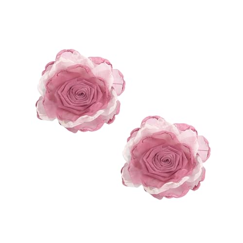 Künstliche Blumen-Vorhang-Clips, dekorative Metallverschlüsse, Fenstervorhang-Raffhalter, Klemmen für Schlafzimmer, Wohnzimmer, Vorhang, dekorative Clips, 2 Stück Künstliche Blumen-Vorhang-Clips, dekorative Metallverschlüsse, Fenstervorhang-Raffhalter, Klemmen für Schlafzimmer, Wohnzimmer, Vorhang, dekorative Clips, 2 Stück von PLCPDM