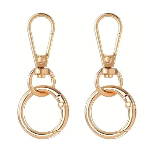 Metal Swivels Lobster Claw ClaSs Keychain Clip Mit Großen Schlüsselringen Schnappschüsse Und Schlüsselringe Für Schlüsselketten Und Kits Schlüsselringe Schnapphaken Und Schlüsselringe von PLCPDM