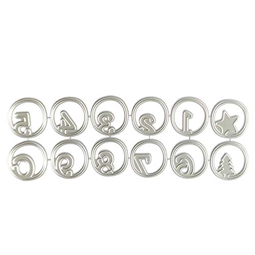 Metall-Stanzschablone für Scrapbooking, Album, Stempel, Papier, Karten, Prägung, Dekoration, Basteln, Metall-Stanzformen für Kartenherstellung, Buchstaben Metall-Stanzschablone für Scrapbooking, Album, Stempel, Papier, Karten, Prägung, Dekoration, Basteln, Metall-Stanzformen für Kartenherstellung, Buchstaben von PLCPDM