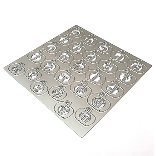 Metall-Stanzschablone mit Halloween-Kürbis-Buchstaben, Schablone, Scrapbooking, Album, Papier, Metall-Stanzformen für Scrapbooking Metall-Stanzschablone mit Halloween-Kürbis-Buchstaben, Schablone, Scrapbooking, Album, Papier, Metall-Stanzformen für Scrapbooking von PLCPDM