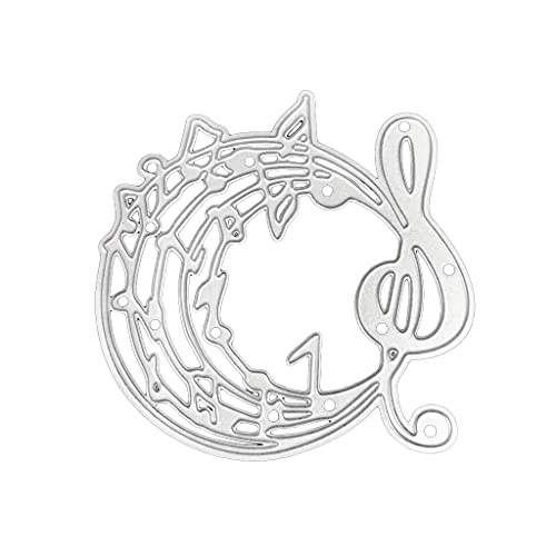 Metall-Stanzschablone mit Musiknoten, Scrapbooking, Album, Papierkarte, Vorlage, Prägung, Basteln, Dekoration, Scrapbooking, Stanzformen Metall-Stanzschablone mit Musiknoten, Scrapbooking, Album, Papierkarte, Vorlage, Prägung, Basteln, Dekoration, Scrapbooking, Stanzformen von PLCPDM