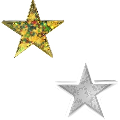 Mond-/Sternform Silikonformen für handgefertigte Seifenherstellung, Heimdekoration, Epoxidharz, Silikon, Epoxidharz von PLCPDM