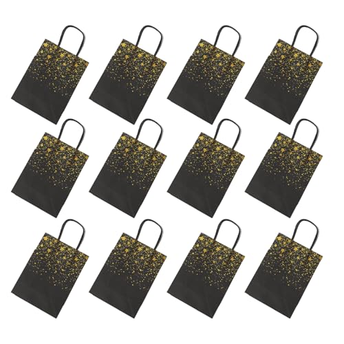 PLCPDM 12pcs Elegante Hotfoil Papiertüten Für Festiven Geschenkverpackung Und Veranstaltung Werbegeschenke Handheld Food Packaging Bag Mit PLCPDM 12pcs Elegante Hotfoil Papiertüten Für Festiven Geschenkverpackung Und Veranstaltung Werbegeschenke Handheld Food Packaging Bag Mit von PLCPDM