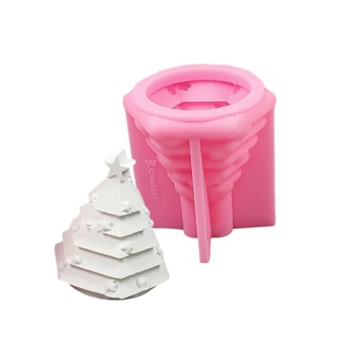 PLCPDM 3D-Weihnachtsbaum-Formen, Gießformen, Silikon, Ornamentformen, Epoxidharz-Formen, Herstellung von Formen von PLCPDM