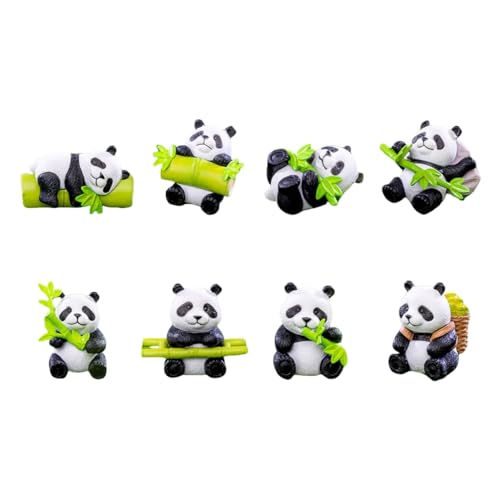 PLCPDM 8 Stück Cartoon Panda Miniaturfiguren Spielzeug Realistische Tierfiguren Kuchen Topper Ornamente für Geburtstagsfeier PLCPDM 8 Stück Cartoon Panda Miniaturfiguren Spielzeug Realistische Tierfiguren Kuchen Topper Ornamente für Geburtstagsfeier von PLCPDM