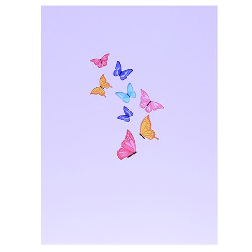 PLCPDM Butterfly Birthday Popup Card Butterfly 3D Grußkarten Für Frauen Mädchen Einzigartige Dekoration Für Hochzeiten Und Absolventen PLCPDM Butterfly Birthday Popup Card Butterfly 3D Grußkarten Für Frauen Mädchen Einzigartige Dekoration Für Hochzeiten Und Absolventen von PLCPDM