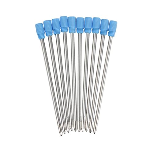 PLCPDM Kugelschreiber, 10 Stück Kugelschreiberminen für Multifunktionsstift, Metallminen für Drehkugelschreiber, Kristallstift-Minen PLCPDM Kugelschreiber, 10 Stück Kugelschreiberminen für Multifunktionsstift, Metallminen für Drehkugelschreiber, Kristallstift-Minen von PLCPDM