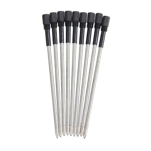 PLCPDM Kugelschreiber, 10 Stück Kugelschreiberminen für Multifunktionsstift, Metallminen für Drehkugelschreiber, Kristallstift-Minen von PLCPDM