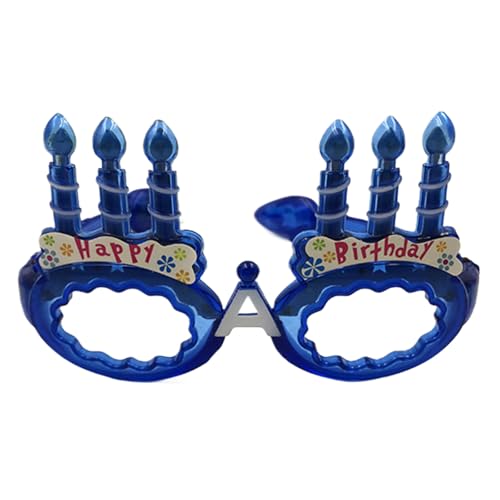 PLCPDM LED Light Up Birthday Kuchengläser Glühende Brille Rahmen Für Kindergeburtstag Halloween Weihnachtsfeier Dekoration PLCPDM LED Light Up Birthday Kuchengläser Glühende Brille Rahmen Für Kindergeburtstag Halloween Weihnachtsfeier Dekoration von PLCPDM