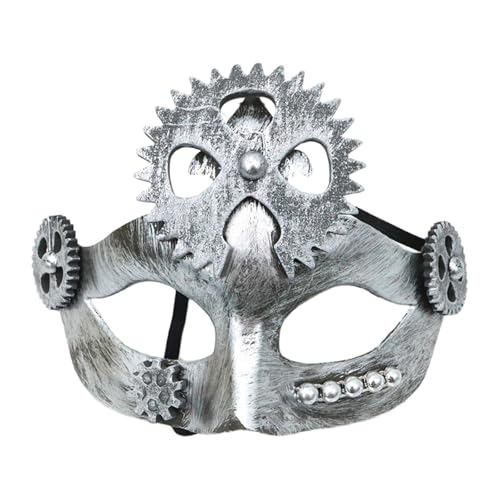 PLCPDM Maskerade Half Face Party Sterevunk Karneval Venezianer Abschlussball für Halloween Cosplay PLCPDM Maskerade Half Face Party Sterevunk Karneval Venezianer Abschlussball für Halloween Cosplay von PLCPDM