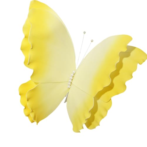PLCPDM Schmetterlinge in lebendigen Farben, Party-Dekoration, 50 cm, großer Schmetterling, Ornament für Hochzeit und Veranstaltung, Wandkunst, Schmetterlingsparty-Zubehör PLCPDM Schmetterlinge in lebendigen Farben, Party-Dekoration, 50 cm, großer Schmetterling, Ornament für Hochzeit und Veranstaltung, Wandkunst, Schmetterlingsparty-Zubehör von PLCPDM