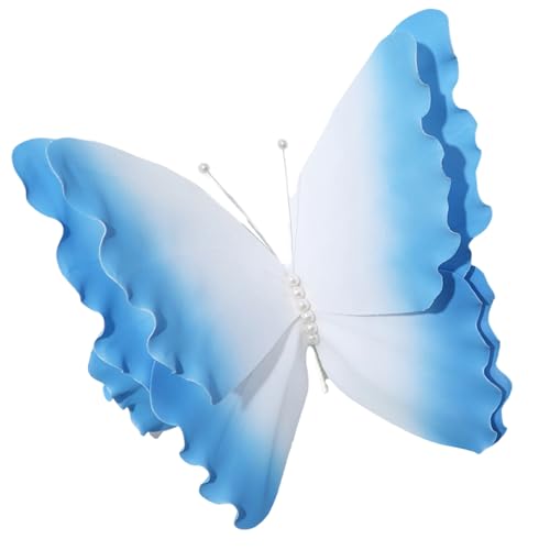 PLCPDM Schmetterlinge in lebendigen Farben, Party-Dekoration, 50 cm, großer Schmetterling, Ornament für Hochzeit und Veranstaltung, Wandkunst, Schmetterlingsparty-Zubehör PLCPDM Schmetterlinge in lebendigen Farben, Party-Dekoration, 50 cm, großer Schmetterling, Ornament für Hochzeit und Veranstaltung, Wandkunst, Schmetterlingsparty-Zubehör von PLCPDM