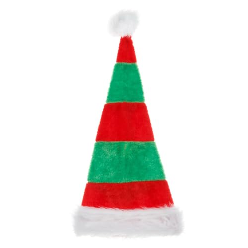 PLCPDM Traditionelle Weihnachtsmannmütze, warm, langlebig, Weihnachtsmütze, fröhliche Feiertagskopfbedeckung für Weihnachtsbegeisterte PLCPDM Traditionelle Weihnachtsmannmütze, warm, langlebig, Weihnachtsmütze, fröhliche Feiertagskopfbedeckung für Weihnachtsbegeisterte von PLCPDM