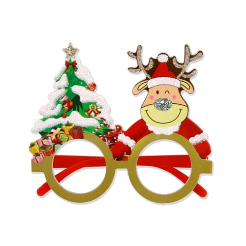 PLCPDM Weihnachtsmann XmasTree Brille Rahmen Brille 2024 Silvester Party Supplies Weihnachtsdekoration Kind PLCPDM Weihnachtsmann XmasTree Brille Rahmen Brille 2024 Silvester Party Supplies Weihnachtsdekoration Kind von PLCPDM