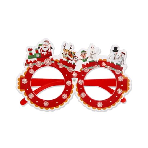 PLCPDM Weihnachtsmann XmasTree Brille Rahmen Brille 2024 Silvester Party Supplies Weihnachtsdekoration Kind PLCPDM Weihnachtsmann XmasTree Brille Rahmen Brille 2024 Silvester Party Supplies Weihnachtsdekoration Kind von PLCPDM