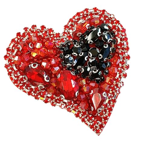 Pailletten Von Heart Red Fabric Appazen Die Flecken Für Hochzeits/Abendkleid Kleidungsflächen Nähen Modeprojekte Pailletten Von Heart Red Fabric Appazen Die Flecken Für Hochzeits/Abendkleid Kleidungsflächen Nähen Modeprojekte von PLCPDM