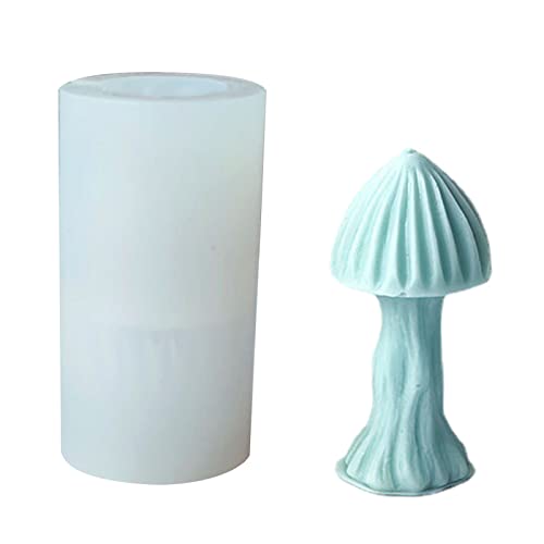 Pilzform, 3D-Pilzharz, Silikon, für Gips-Backen, Gelee, Fondant, Dekorationen von PLCPDM