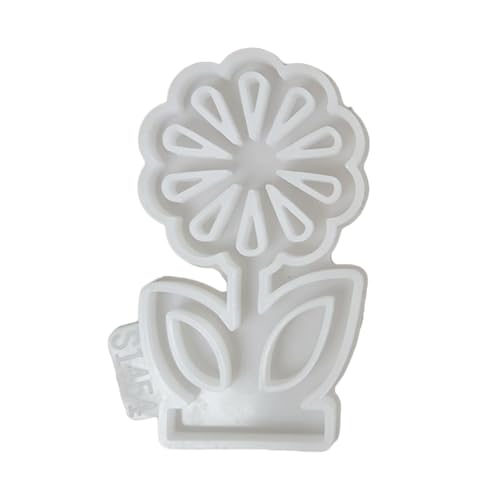 PLCPDM Silikonform Set Für Frühlingsblumen Und Blumentöpfe Handwerk Und Dekorationen Gussform Kerze Herstellen Projekt Schimmel Kerze Herstellen Schimmelpilz von PLCPDM