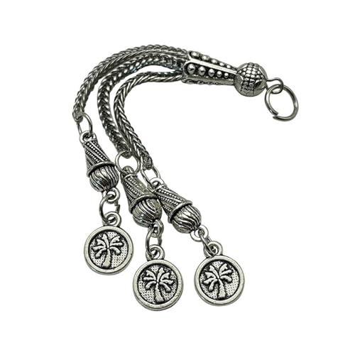 Vintage Metallbürsten Antiquitäten Silber Halskette Accessoires Religiöse Schmuckmake Komponenten Armband Anschlüsse von PLCPDM