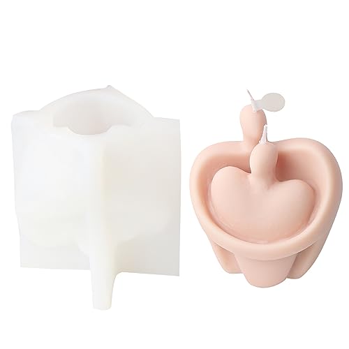 Wiederverwendbare Silikonform für Paare, Portraitfigur, Epoxidharz, Gießwerkzeug für Frauen und Kinder Wiederverwendbare Silikonform für Paare, Portraitfigur, Epoxidharz, Gießwerkzeug für Frauen und Kinder von PLCPDM