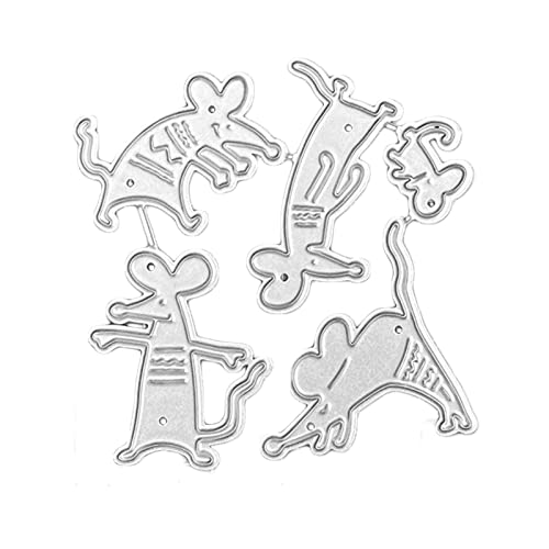 Tier Metall Stanzformen Katze Maus Kuh Sika Hirsch Vogel Tier Prägeschablone DIY Scrapbooking Album Prägung Handwerk Schablone Tier Metall Stanzformen Katze Maus Kuh Sika Hirsch Vogel Tier Prägeschablone DIY Scrapbooking Album Prägung Handwerk Schablone von PLGEBR