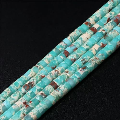 6x3mm natürliche Flache runde Steinperlen Türkise Labradorit Jaspis Spacer Lose Heishi Perlen für Schmuckherstellung DIY Zubehör 6x3mm natürliche Flache runde Steinperlen Türkise Labradorit Jaspis Spacer Lose Heishi Perlen für Schmuckherstellung DIY Zubehör von PLIAGE