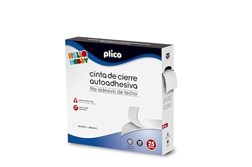 Plico 13318 Klebeband, 20 mm x 25 m, Weiß von PLICO