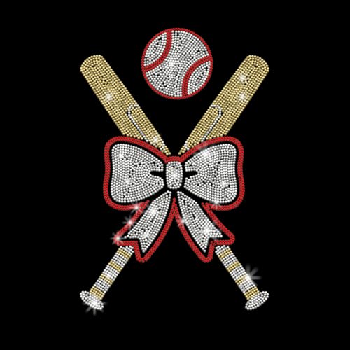 PLIGREAT Bling Baseball Muster Strass Aufbügler Hotfix Wärmeübertragung Aufkleber Diamant Aufkleber Patches Fliege Kleidung Reparatur Applikationen Für DIY Jacke T Shirts Tasche Kleidung Verzierung PLIGREAT Bling Baseball Muster Strass Aufbügler Hotfix Wärmeübertragung Aufkleber Diamant Aufkleber Patches Fliege Kleidung Reparatur Applikationen Für DIY Jacke T Shirts Tasche Kleidung Verzierung von PLIGREAT