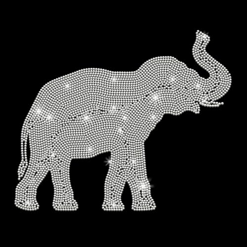 PLIGREAT Hotfix Wärmeübertragungsaufkleber Mit Strasssteinen Und Elefanten Muster Zum Aufbügeln Glitzer Aufnäher Zum Aufbügeln Applikationen Zur Reparatur von Kleidung Für Selbstgemachte T Shirts PLIGREAT Hotfix Wärmeübertragungsaufkleber Mit Strasssteinen Und Elefanten Muster Zum Aufbügeln Glitzer Aufnäher Zum Aufbügeln Applikationen Zur Reparatur von Kleidung Für Selbstgemachte T Shirts von PLIGREAT