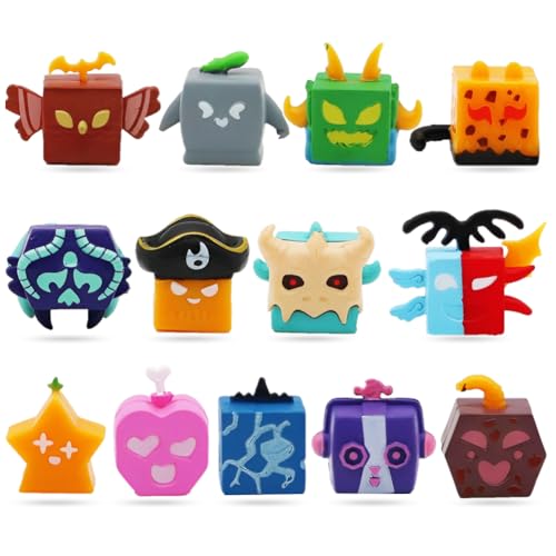Box Fruits Mini Figuren Deko Set, Box Fruits Party Kuchen Dekoration, Cartoon Geburtstag Tortendeko Spielzeug Figuren Set für Kinder Fans Geburtstag - 13 Stück von PLNVNVP