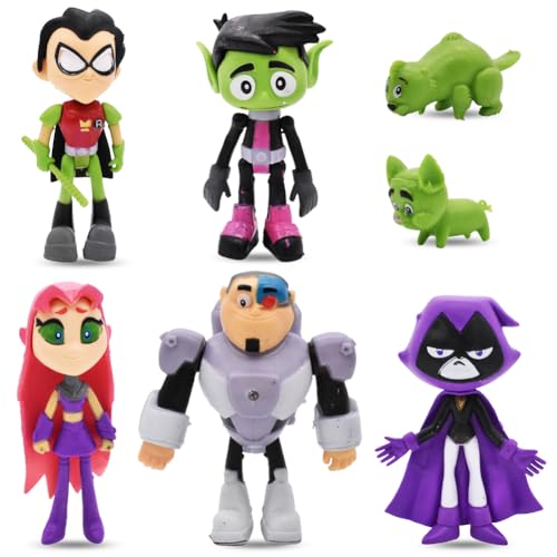 Mini Figuren Set, 7pcs Ti-Tan Mini Action Figuren Set, Cartoons Kuchen Topper, Anime Party Dekoration, Cake Topper Dekoration Mini Figuren Set, 7pcs Ti-Tan Mini Action Figuren Set, Cartoons Kuchen Topper, Anime Party Dekoration, Cake Topper Dekoration von PLNVNVP