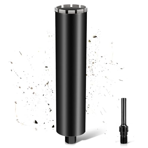L460mm Diamantbohrkrone | 1 ¼ UNC Aufnahme | ⌀108mm mit Turbo | mit SDS-MAX | 2200U/min für Kernbohrgeräte Kernbohrkrone Kernbohrer Nassbohrkrone Trockenbohrkrone für Beton Mauerwerk Stein Granit L460mm Diamantbohrkrone | 1 ¼ UNC Aufnahme | ⌀108mm mit Turbo | mit SDS-MAX | 2200U/min für Kernbohrgeräte Kernbohrkrone Kernbohrer Nassbohrkrone Trockenbohrkrone für Beton Mauerwerk Stein Granit von PLODAXE
