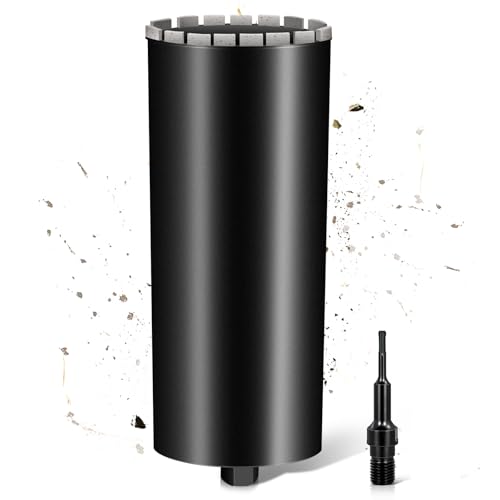 L460mm Diamantbohrkrone | 1 ¼ UNC Aufnahme | ⌀200mm mit Turbo | mit SDS-PLUS | 2200U/min für Kernbohrgeräte Kernbohrkrone Kernbohrer Nassbohrkrone Trockenbohrkrone für Beton Mauerwerk Stein Granit L460mm Diamantbohrkrone | 1 ¼ UNC Aufnahme | ⌀200mm mit Turbo | mit SDS-PLUS | 2200U/min für Kernbohrgeräte Kernbohrkrone Kernbohrer Nassbohrkrone Trockenbohrkrone für Beton Mauerwerk Stein Granit von PLODAXE